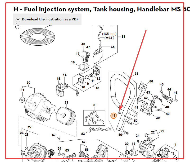 Bushing - Stihl 0000 791 7904