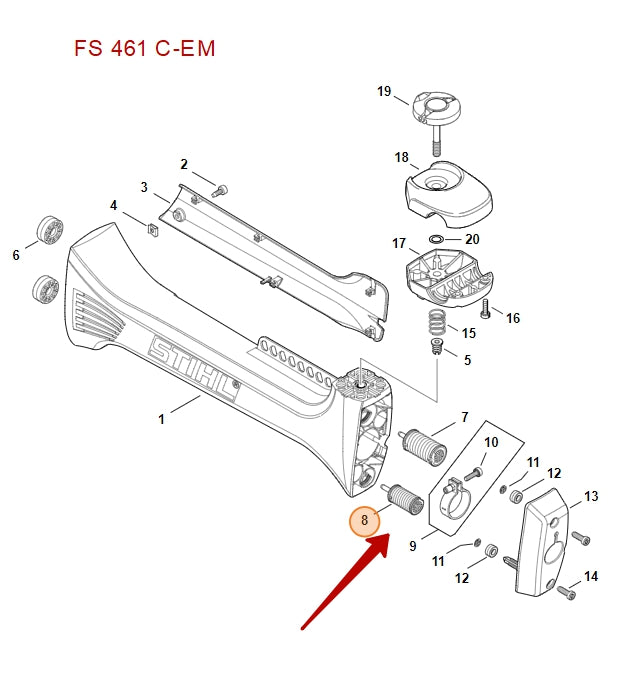 AV Spring - Stihl 4147 790 8300