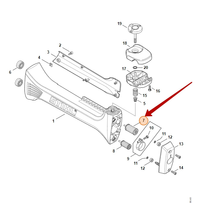 AV Spring - Stihl 4147 790 8301