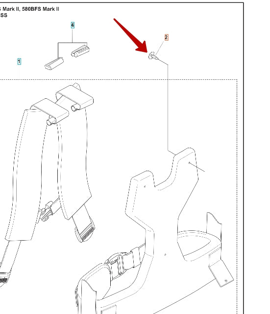 Clip - Husqvarna 544 27 02-02