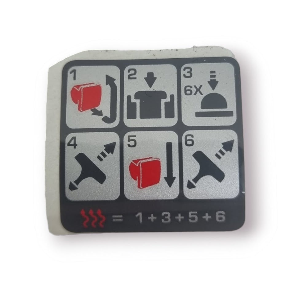 Decal (Starter Reminder) - Husqvarna 587 14 95-01