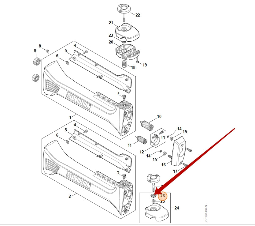 Shakeproof Washer - Stihl 9451 621 2925