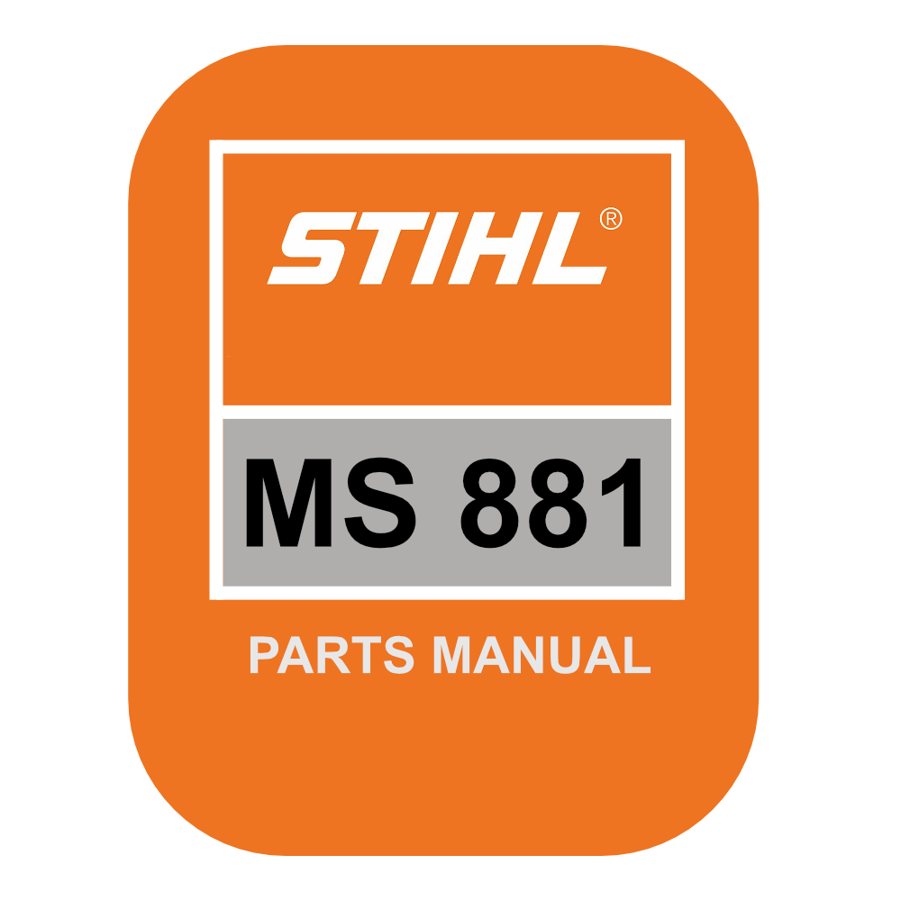 Find Your Part - STIHL MS 881 Chainsaw