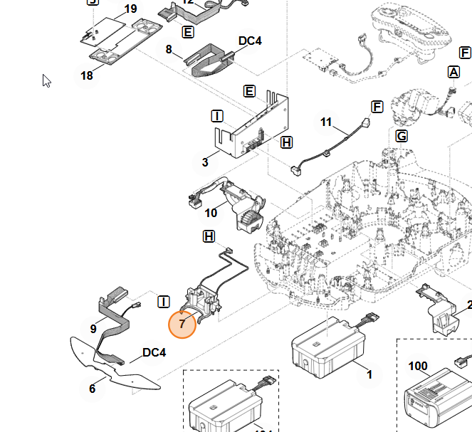 Clamp - Stihl 6309 430 6800