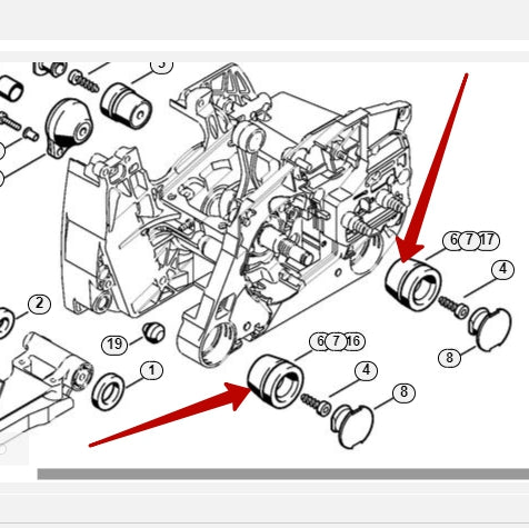Annular Rubber Buffer - Stihl 1121 790 9904