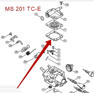 Gasket (Metering) - Stihl 1145 129 0900