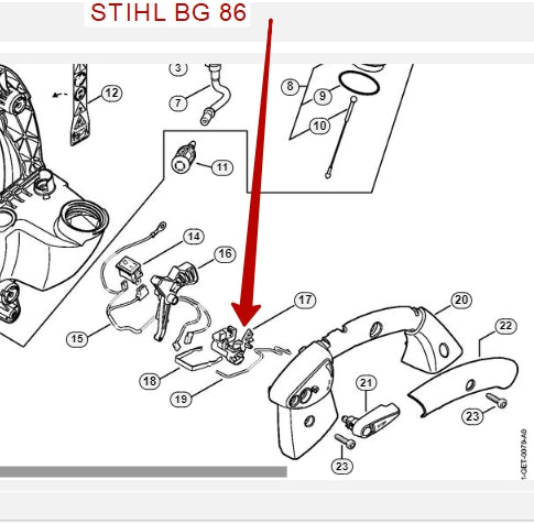 Cam - Stihl 4241 182 4300