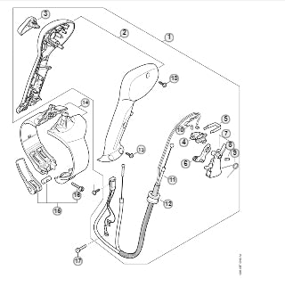Clamp Support - Stihl 4282 790 0700