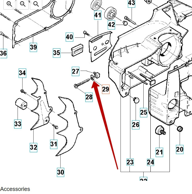 Lock Nut - Husqvarna 501 53 73-01