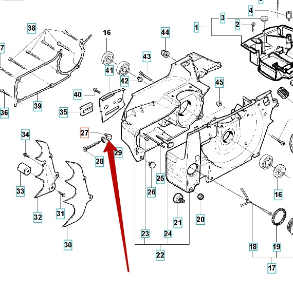 Pawl - Husqvarna 501 53 74-01