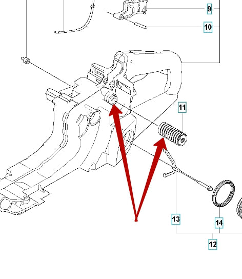 AV Spring - Husqvarna 503 89 56-01
