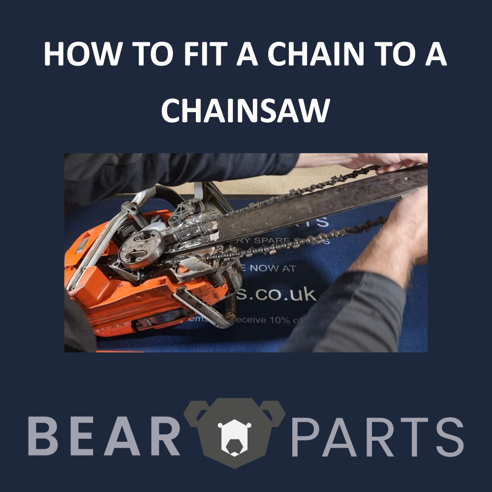 How To Fit A Chain To A Chainsaw
