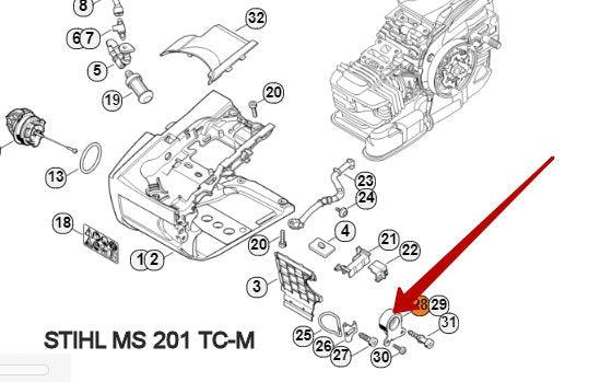 Annular Buffer - Stihl 1129 790 9900