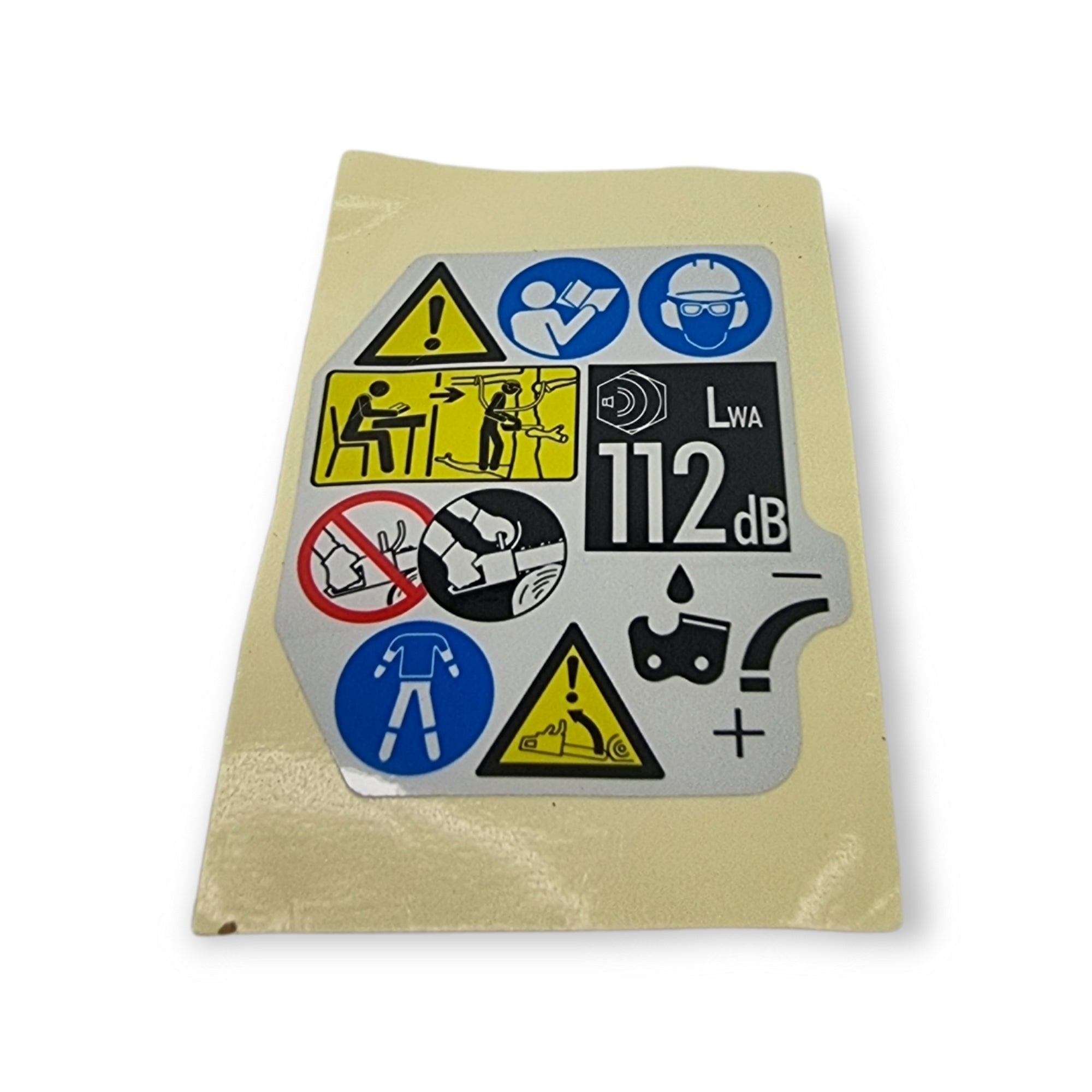 Decal - Echo Caution