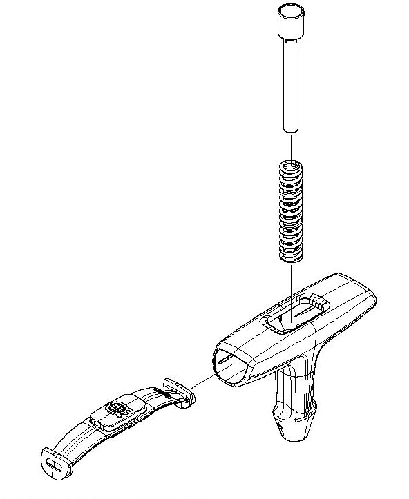 Starter Handle - Husqvarna T540 XP
